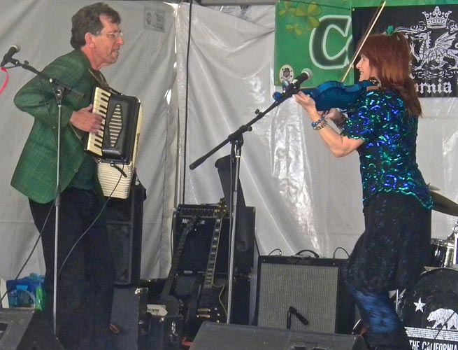 Irish Festival in Pomona with Lisa Haley and the Zydecats