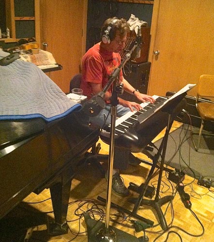 Recording my CD at Grandma's Warehouse in LA