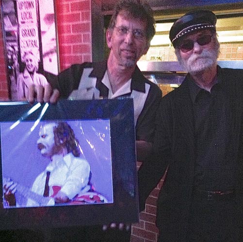 w-Steve Samuels at his Sac Blues Society Hall of Fame induction