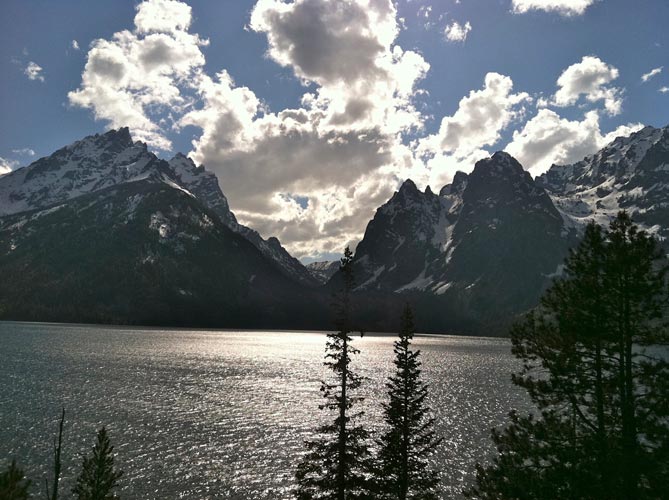 Incredible Jenny Lake at the Grand Tetons, Wyoming